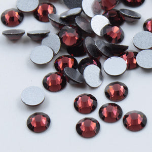 COFFEE Flat Back Rhinestones Glass Crystal loose Beads wholesale bulk pack
